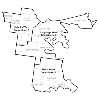Yarra Ward Map